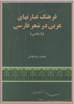 فرهنگ عبارت‌های عربی در شعر فارسی (تا جامی) همراه با عبارت‌های ترکی و یونانی (جلد اول)