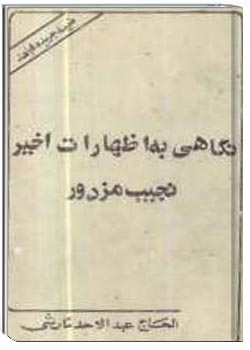 نگاهی به اظهارات اخیر نجیب مزدور